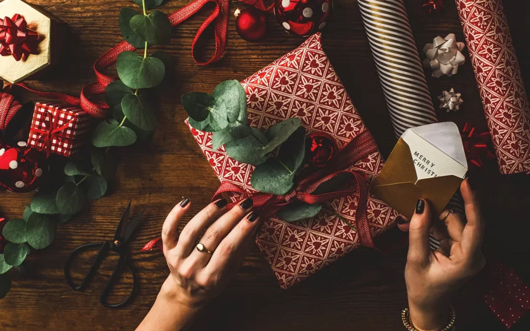 wrapping presents